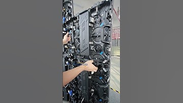 Installing LED Screen Is as Fun as Putting Together Blocks When You Were a Kid! #eagerled #ledscreen