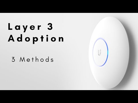 Layer 3 Adoption with Unifi