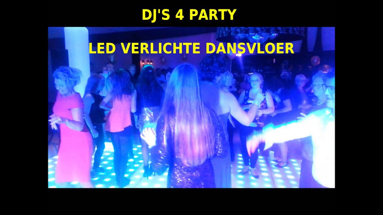 Verlichte dansvloer huren - DJ\'s 4 Party.NL - YouTube Verlichte dansvloer huren - DJ\'s 4 Party.NL - YouTube