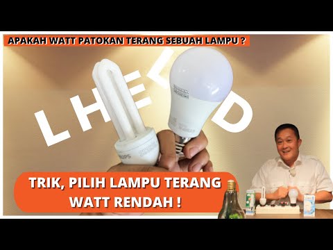 Video: Bola Lampu Energi Rendah dengan Desain Fantastis: Plumen 001