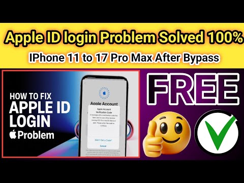 How To Login Apple ID Bypassed Apple Phones - Fix Could Not Communicate With The Server | 2025