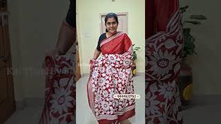 Batik Kantha work is all about the details... layered stitches, subtle textures #handmadeindia