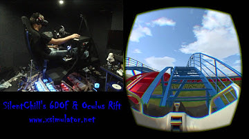 NoLimits2 Simulator - Oculus Rift DK2 - 6DOF Motion Sim