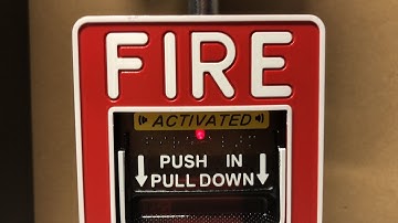 Notifier AFP-400 Fire Alarm System - Test #1