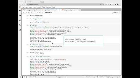 ML21 - ML with Python