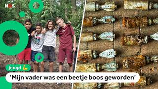Kids find old war grenades while playing in the park