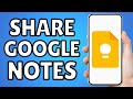 Unlock Collaboration: Share and Edit Notes Seamlessly with Google Keep