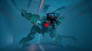 Warframe - Metal Gear Ray, Zeke & Rex Sculptures (Dojo Decoration)