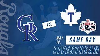 May 18th 2024 - Toronto Maple Leafs at Guelph Royals - IBL Home Opener