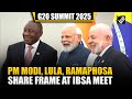 PM Modi, Brazil’s Lula, S Africa’s Ramaphosa share frame as they attend IBSA 2025 in Johannesburg