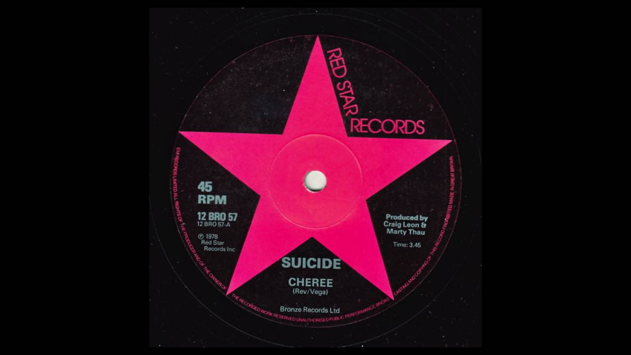 Suicide - Cheree (1978) full 12” Single