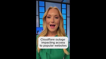 Cloudflare outage impacts multiple websites