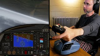 Multi Engine IFR Training prep - with NEW Thrustmaster TCA Sidestick Airbus Edition