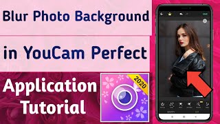 How to Blur Photo Background In YouCam Perfect App screenshot 5