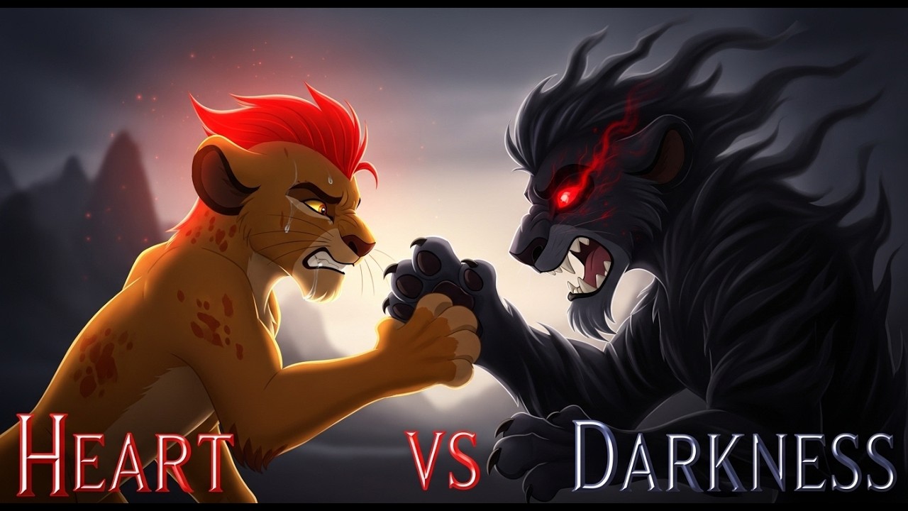 The Lion Guard’s Heart vs Darkness 🦁💔 | Fight for Love | Emotional Lion King AU Story