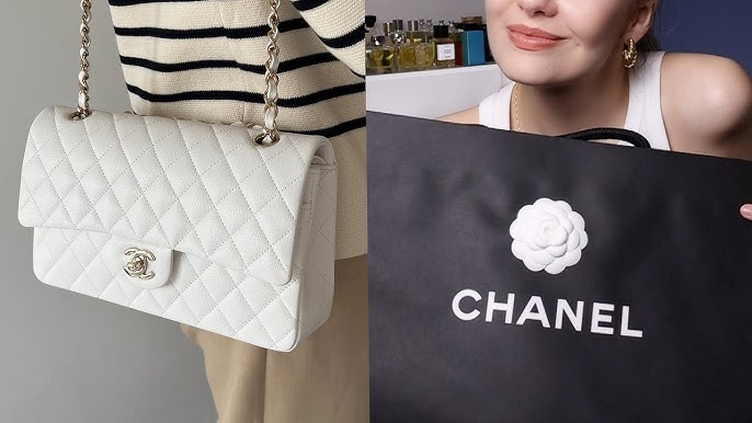 STORYTIME | How And Why I Ended With 2 Chanel White Classic Flap Bags - YouTube