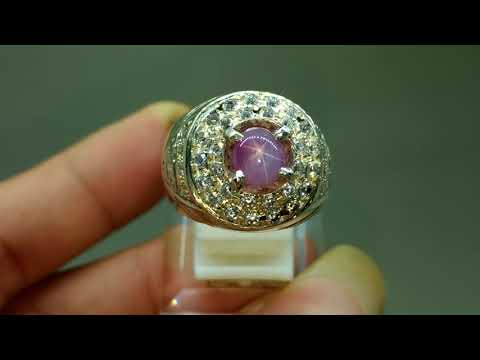 PLATINUM CEYLON SAPPHIRE RING - Part 1. 