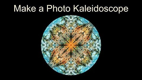 Make a Kaleidoscope Image in Photoshop