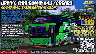 OBB BUSSID V4.2 TERBARU SOUND HINO RN285 NGOROK SUOS | FULL ROMBAK & GRAFIK RASA ETS | BUSSID