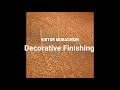 Decorative Finishing