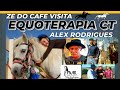 ZÉ DO CAFÉ EQUOTERAPIA VISITOU O CT ALEX RODRIGUES E SE EMOCIONOU COM JÉSSICA ROSA E OS CAVALOS