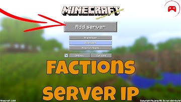 Best Minecraft Factions Server