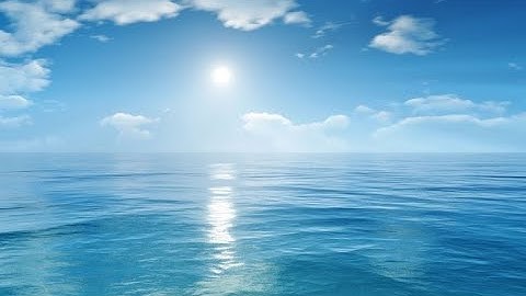 How To Make Animated ENDLESS Ocean Water Without Physical Waves In Cinema 4D