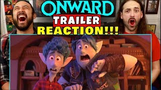 ONWARD | Official TRAILER - REACTION!!! (Pixar)