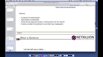 kerberos part 1 - Basics