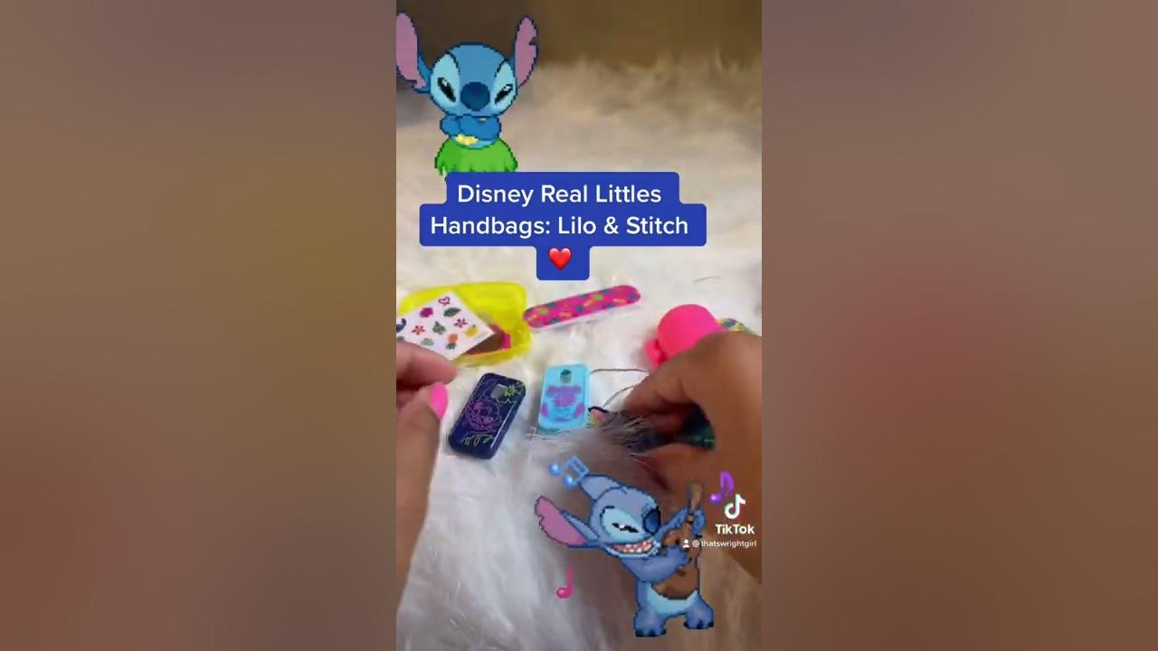 Disney Real Littles Hand Bags: Lilo & Stitch #unboxing #short #reallittles  