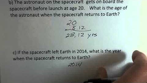 Special Relativity, Time to Travel to A Distant Star, Twin Paradox