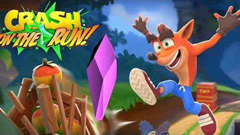 CRASH BANDICOOT: ON THE RUN - Sewer Or Later Challenge Runs Gem Run Break All The Crates!
