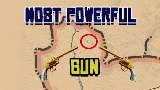 The Most Powerful Weapon Made From A Gold Bar   RDR2