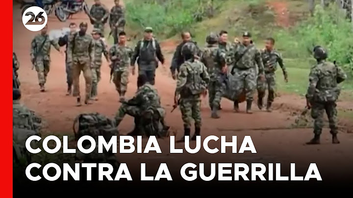 COLOMBIA | Guerrilla offensive leaves 4 dead