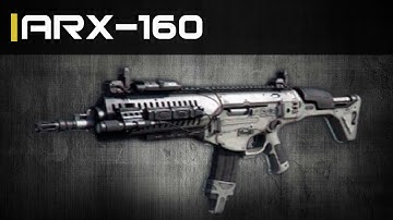 ARX-160 - Call of Duty Ghosts Best Class Setup