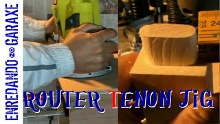 How to make a router tenon jig How to make a router tenon jig, to route tenons with a plunge router. This is a great jig to have in our woodworking shops. With this