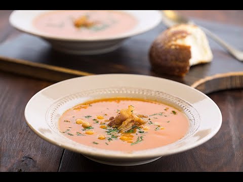 Видео: Доматена супа с ловни колбаси и бекон