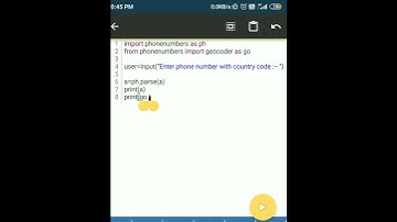 How to track phone number location using python #shorts