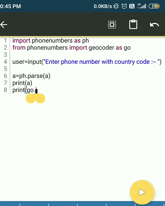 How to track phone number location using python #shorts - YouTube