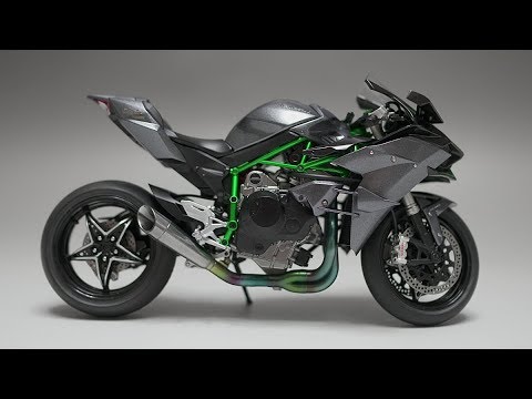 Scale Model▷Tamiya 1/12 Kawasaki Ninja H2R◁ Finish - Youtube