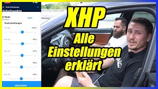 BMW XHP - Alle Einstellungen erklärt (Schaltpunkte, Drehmomentlimit, Schaltgeschwindigkeit usw.)