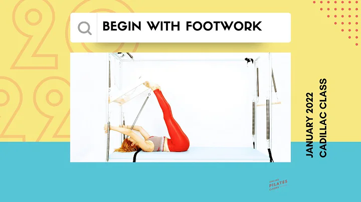 10 Min. Cadillac workout: Begin with Footwork | Online Pilates Classes