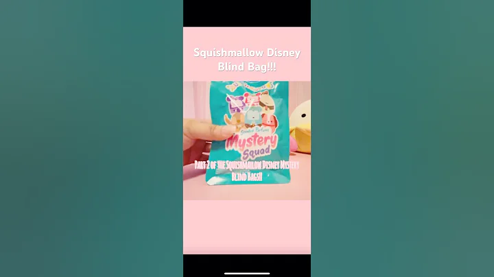 Part 2 Squishmallow Disney blind bag!! Who will we get today!! #disney #squishmallows #boxlunch