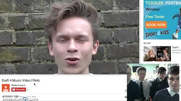 Evaluation Question 2 - Audience Feedback - Group (part 1 - music video)