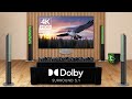 Immersive Surround Sound Demo | Dolby Digital, Dolby Atmos 5.1 Nature Test