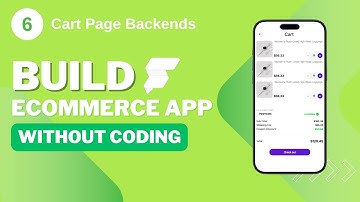@FlutterFlow Advanced Cart Page Configuration for Ecommerce App