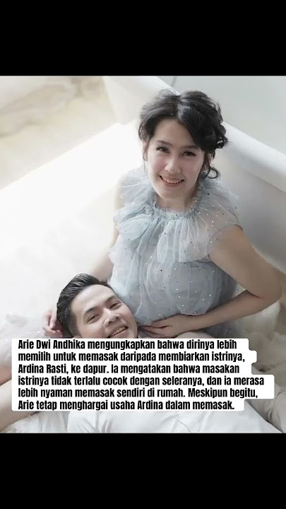 Larang Istri ke Dapur, Arie Dwi Andhika Ungkap Rasa Masakan Ardina Rasti#beritahariini #viralvideo