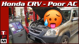 2004 Honda CRV poor air conditioning performance