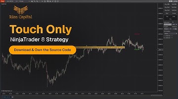 Hoe de Touch Only-strategie te gebruiken | Voor NinjaTrader 8 | Rize Capital