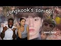 jungkook lowkey off his rocker| REACTION|